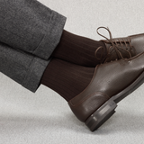 Dunkelbraun - Super-Solid Fil d'Écosse Baumwolle