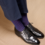 Bleu outremer & Rouge - Super-solide fil d'Écosse