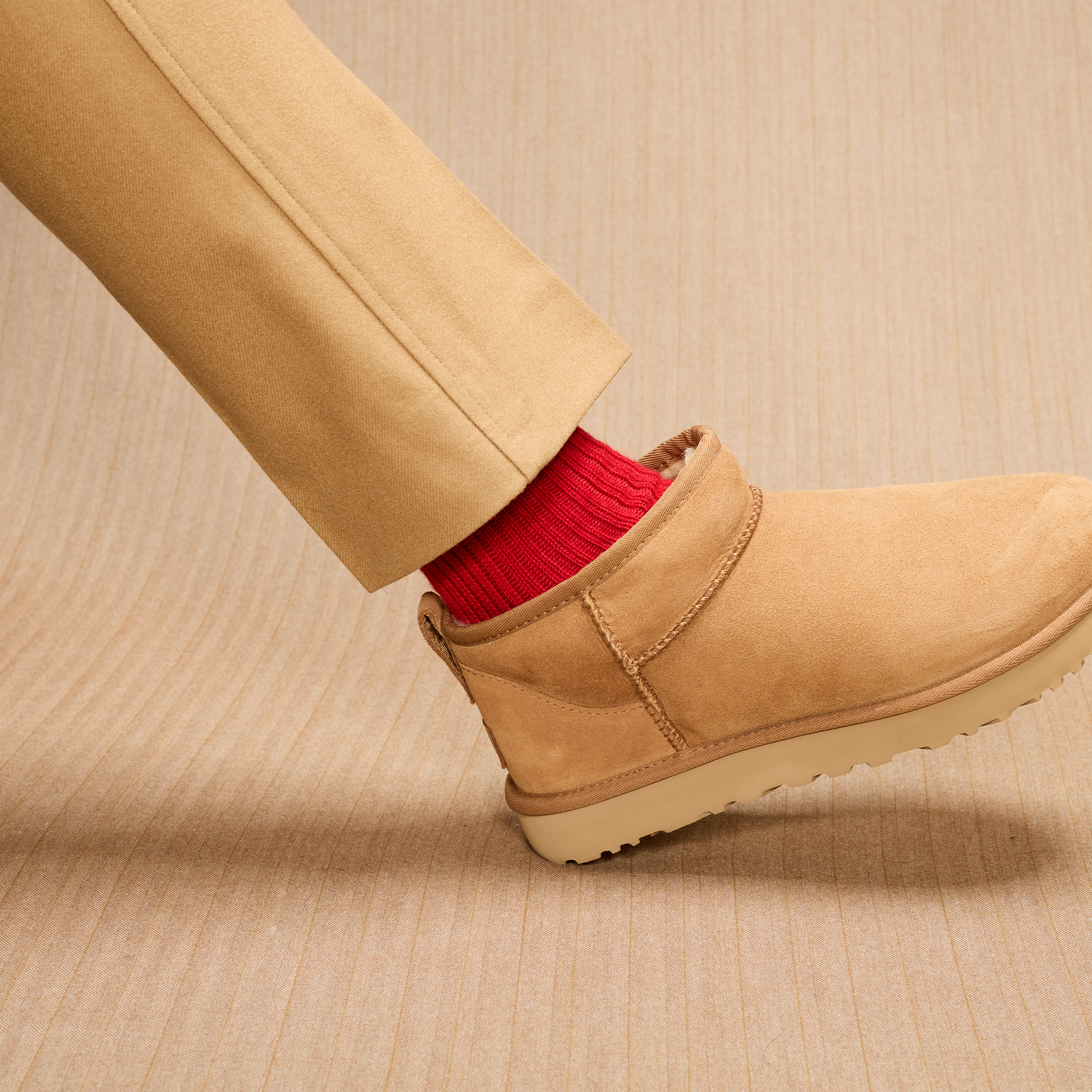 Rouge - Gamme Bison - Laine