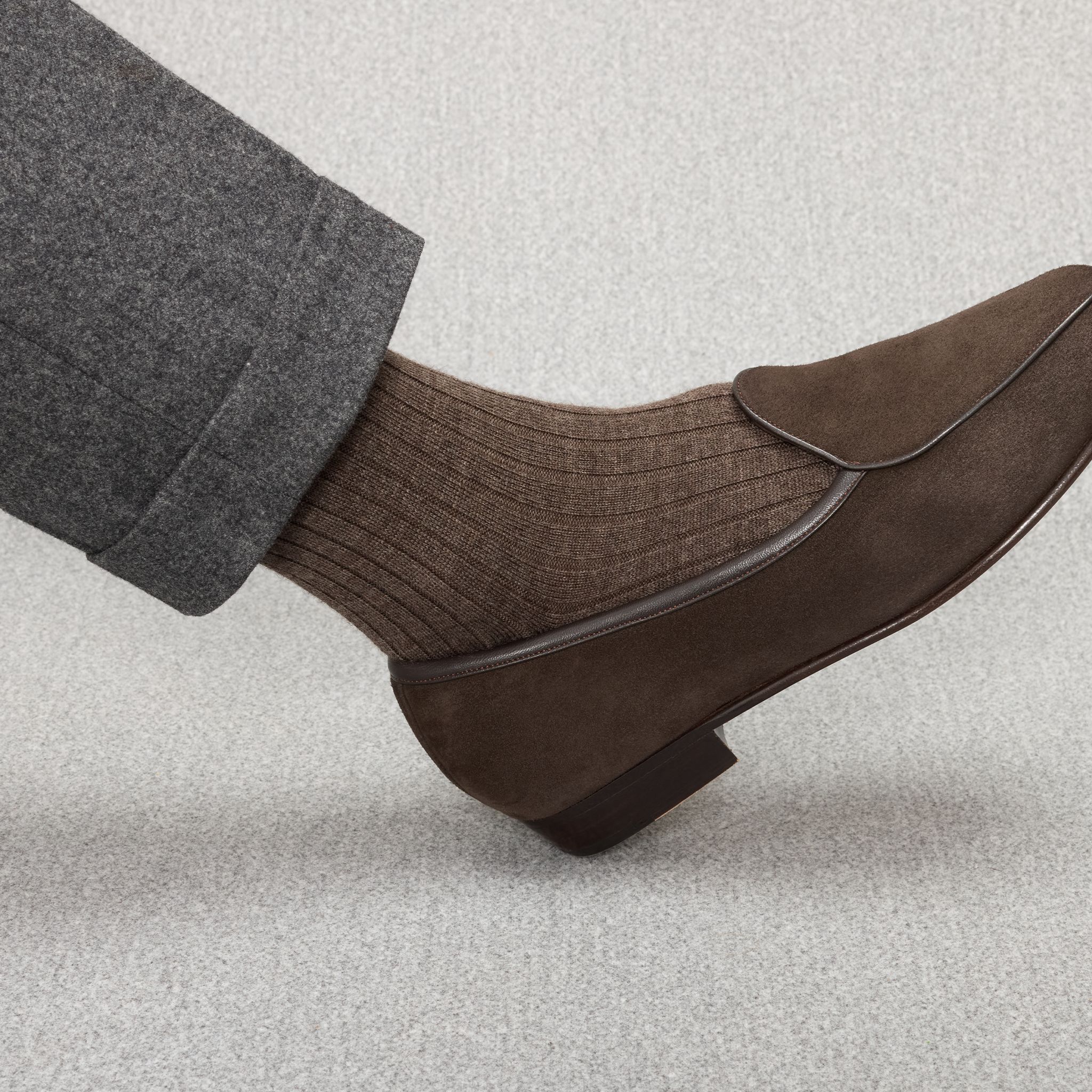 Taupe - Superfeste Wolle