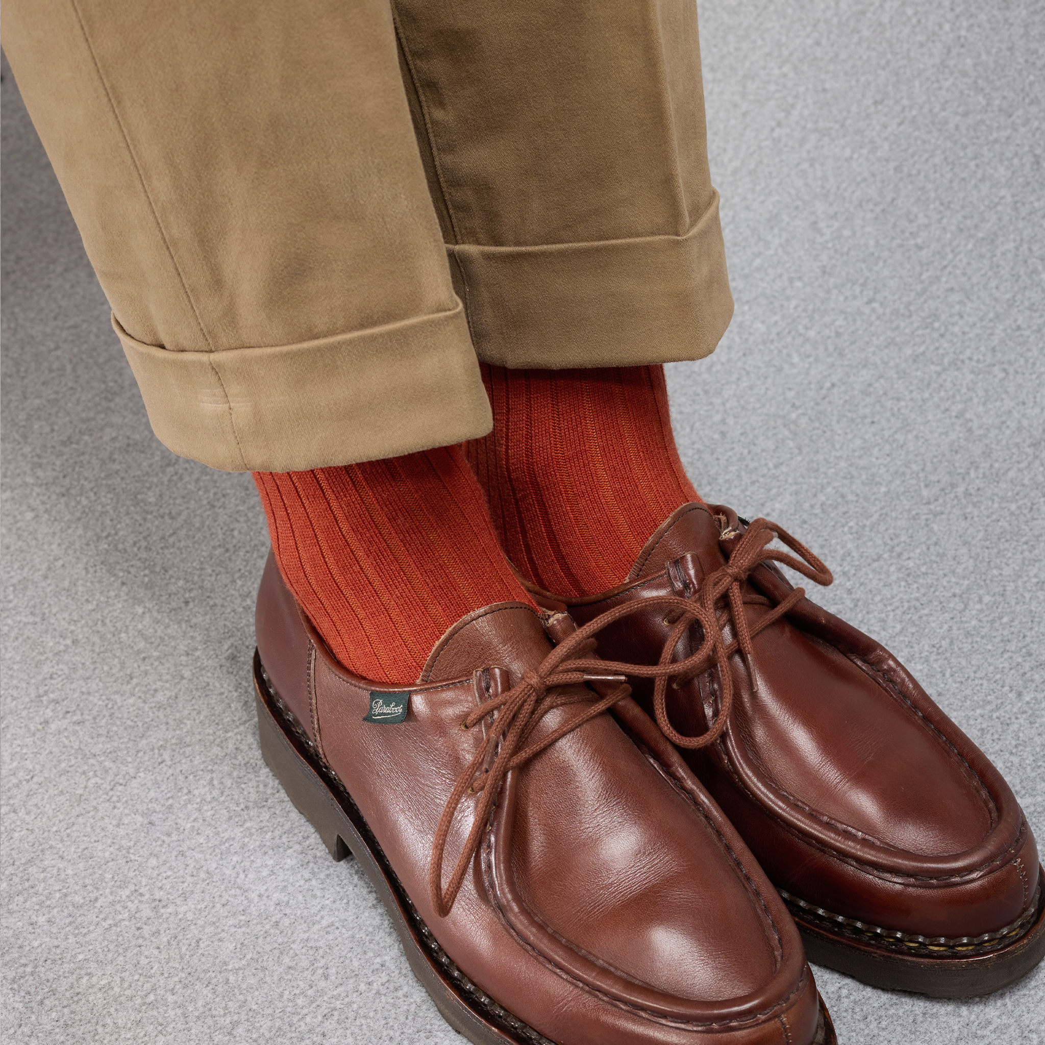 Terrakotta-Orange - Super-Solid Wolle
