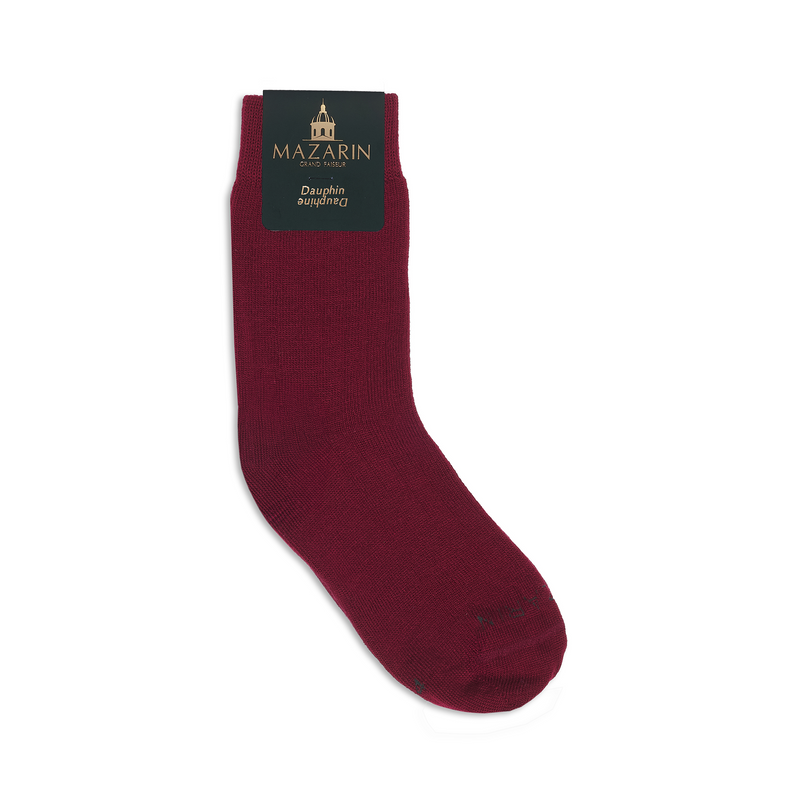 Garnet red - Super-durable Wool