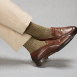 Khaki & Grey – Linen – Mazarin X Scavini