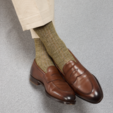 Khaki & Grey – Linen – Mazarin X Scavini