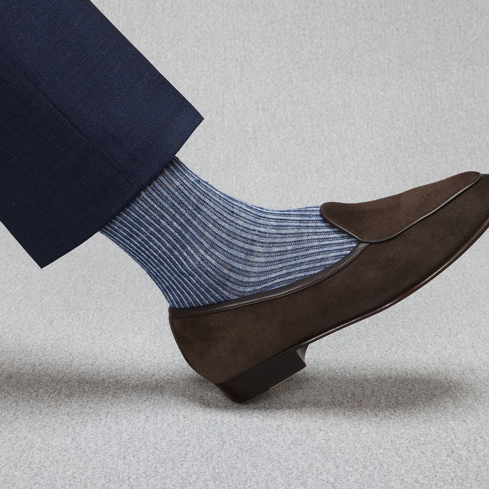 Marino & Celeste – Rayas de tumbona – Lino – Mazarin X Scavini