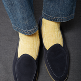 Yellow & blue - Linen