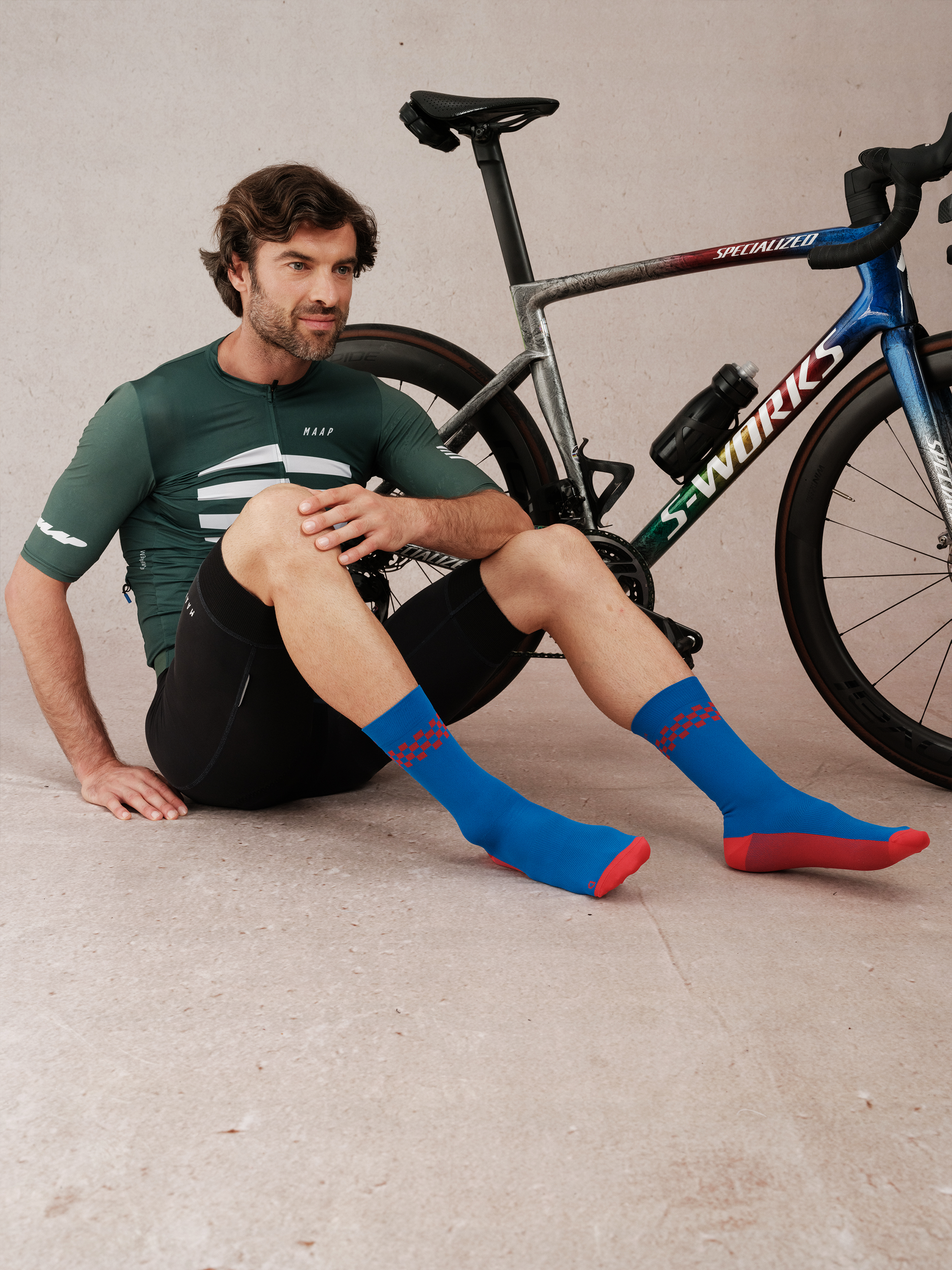 Blau - Fahrrad - Dryarn®
