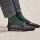 Vert foncé - Doré - Coton