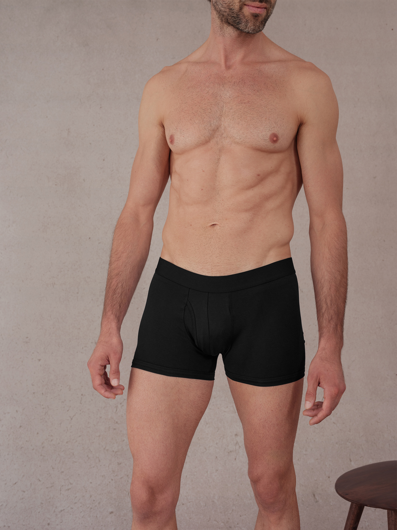 Boxer - Noir - Coton biologique