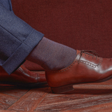 Hazelnut &amp; Steel - Houndstooth - Wool