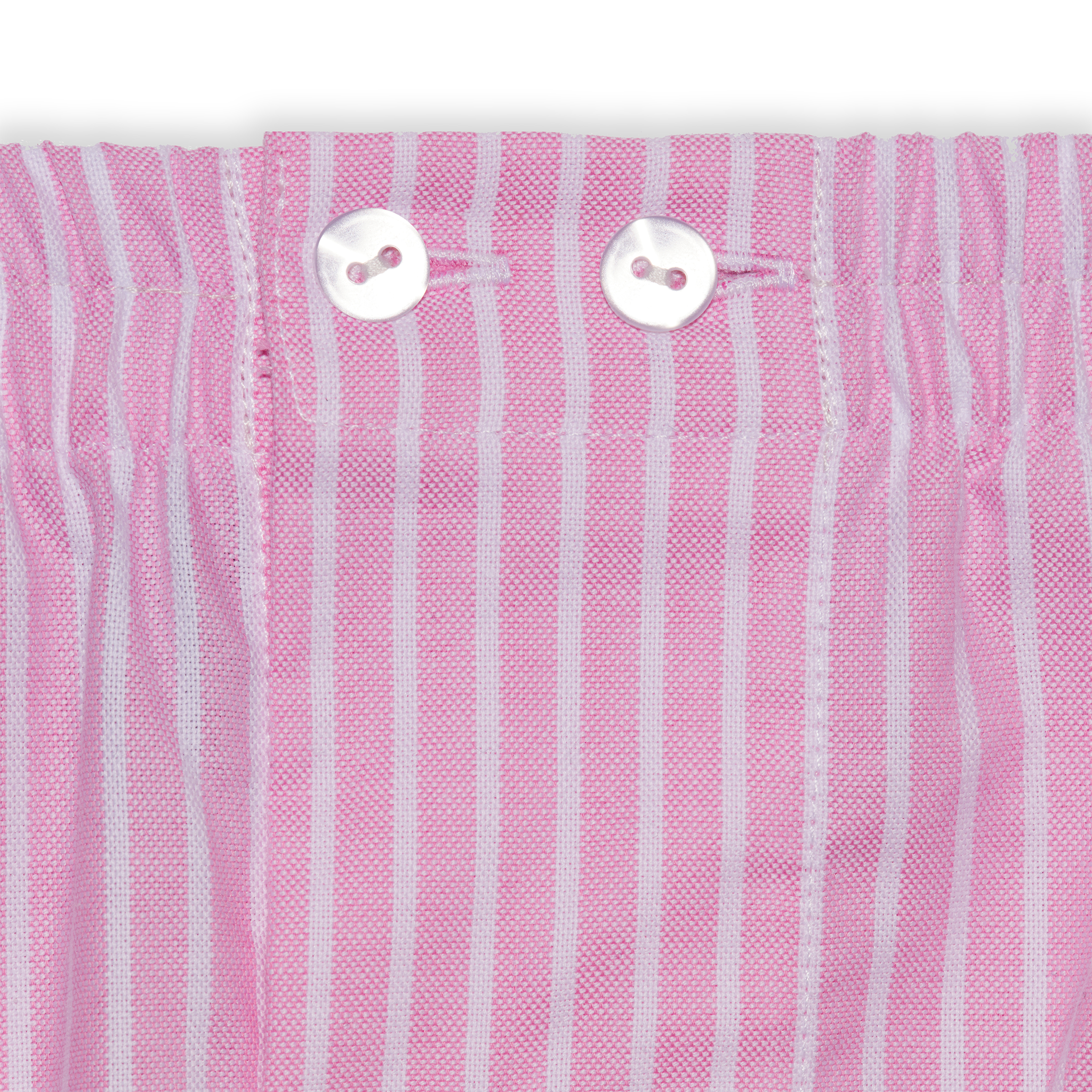 Unterhose in Rosa und Weiß - Bengalische Streifen - Baumwolle