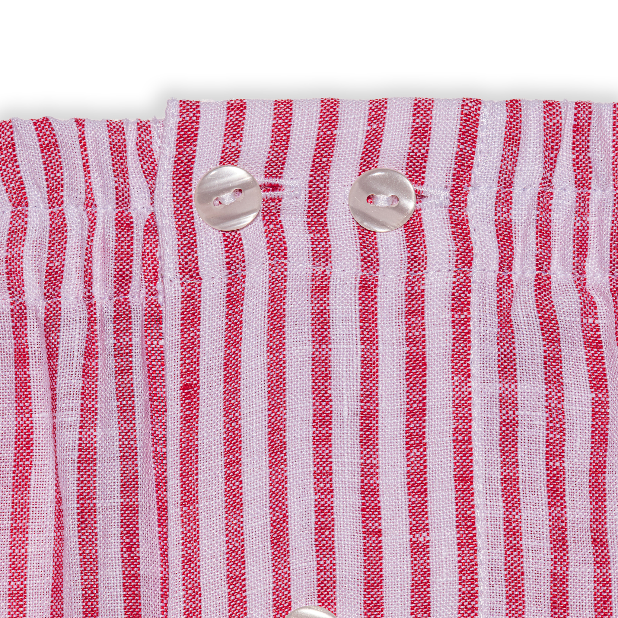 Unterhose Weiß & Rot - Leinen