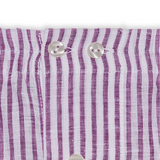 Unterhose Weiß & Violett - Leinen