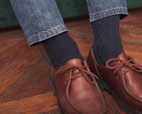 Navy &amp; Red - Cables - Cotton