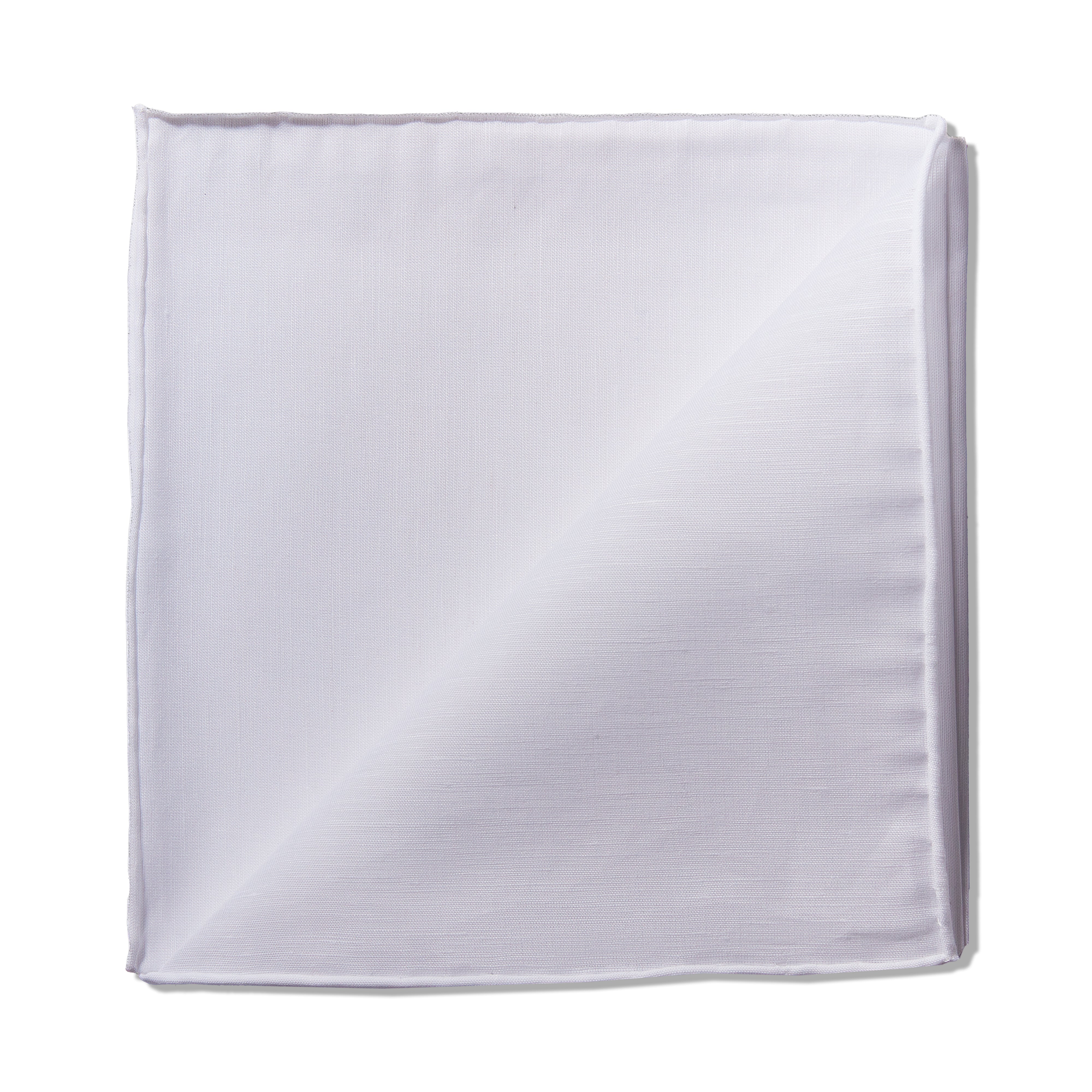 White - Pocket Square