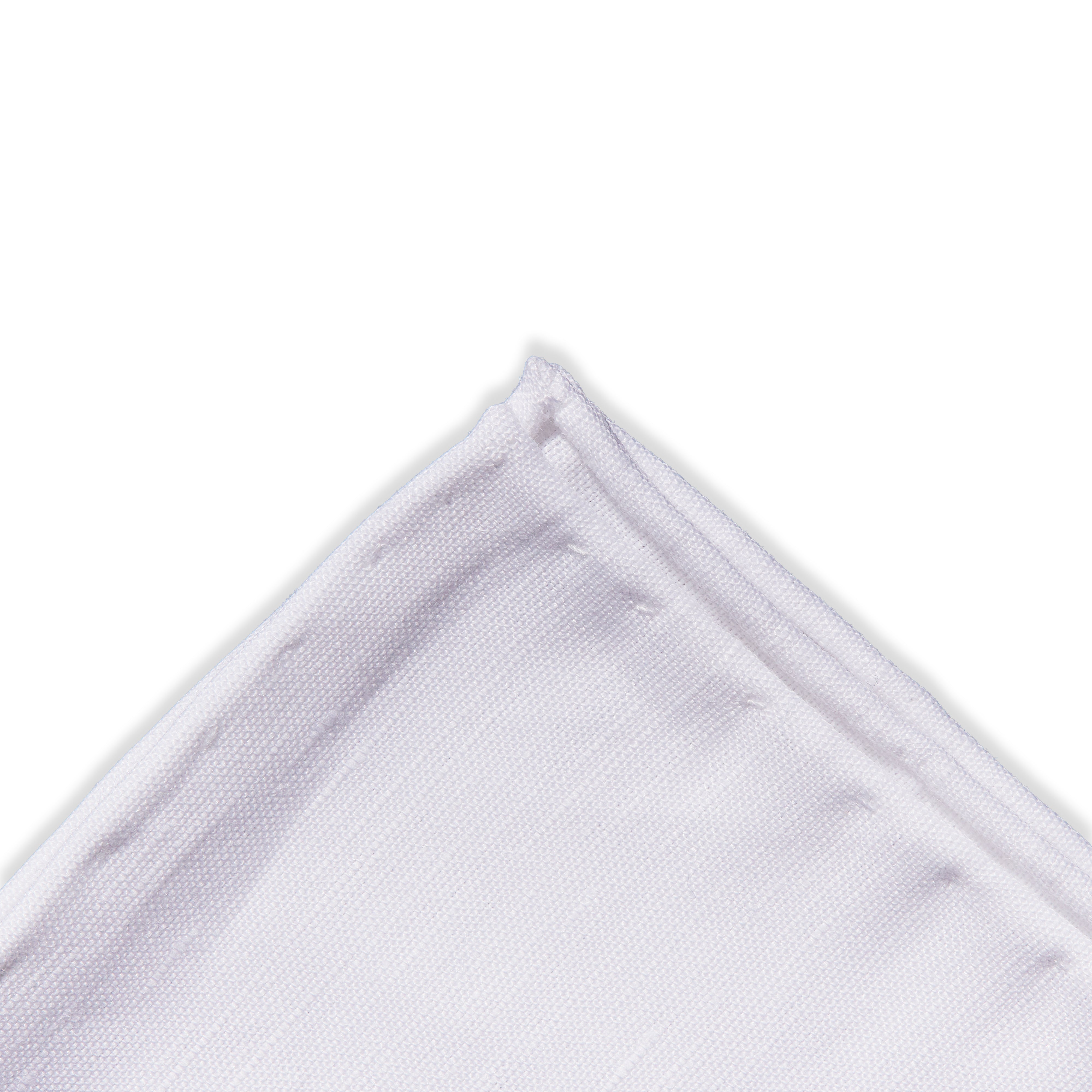 White - Pocket Square