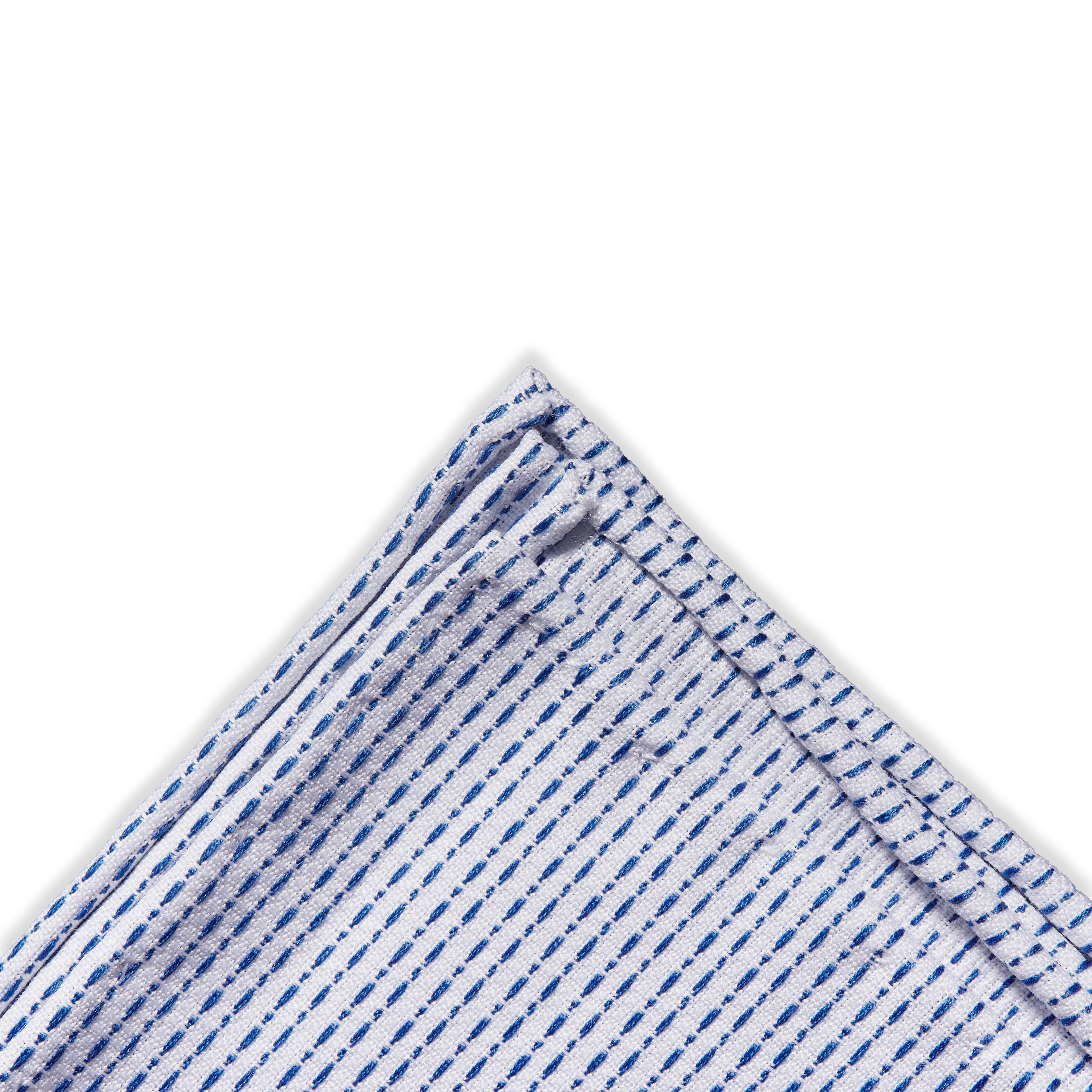 Blanc & Bleu - Tirets - Coton