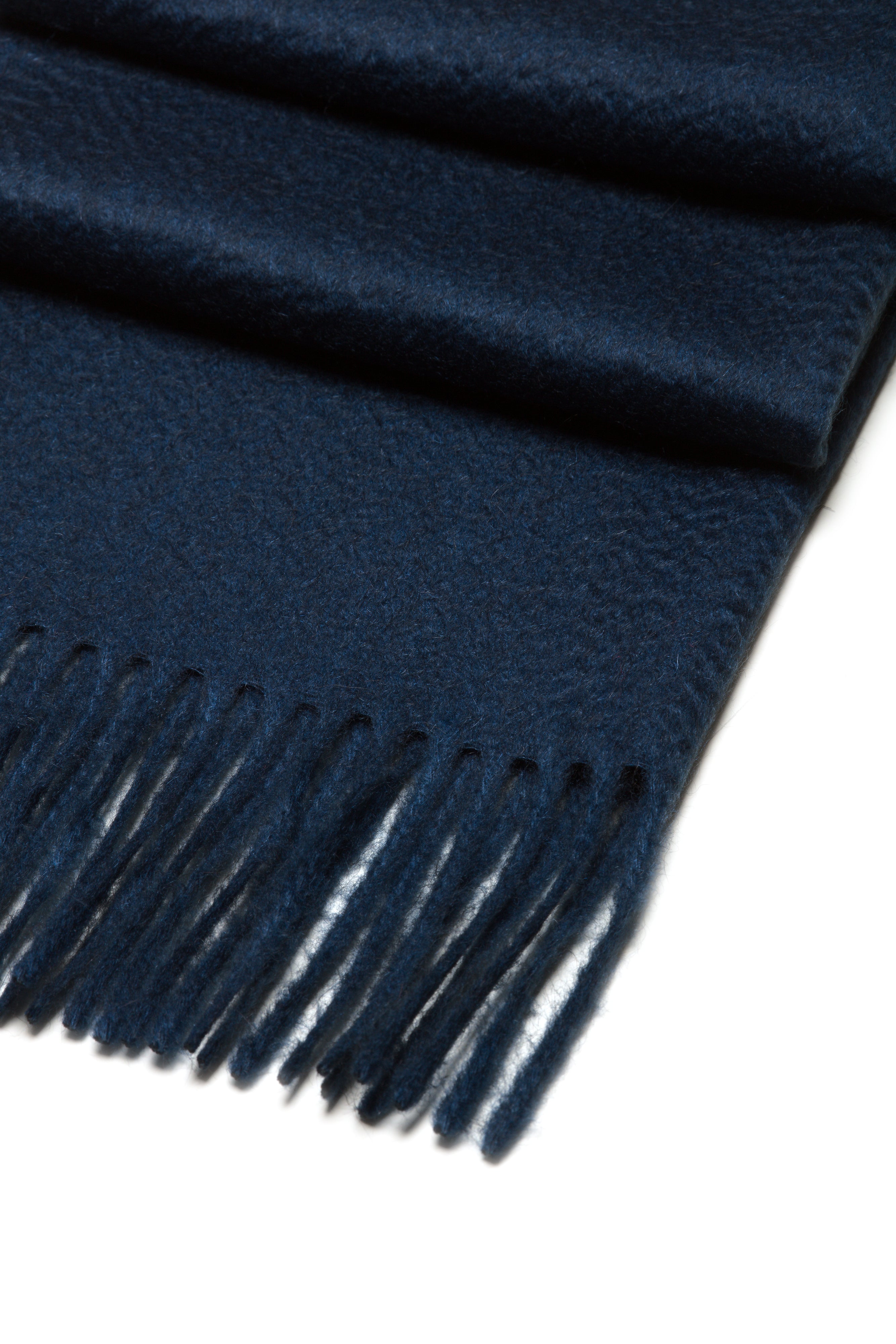Schal 100% Kaschmir - Denim