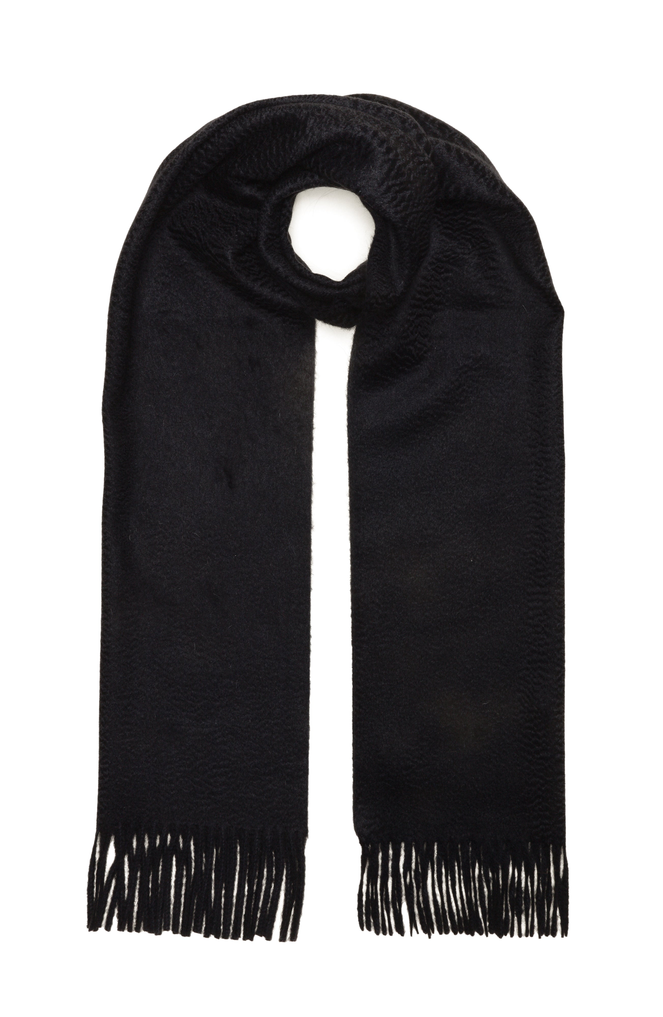 Schal 100% Kaschmir - Marineblau