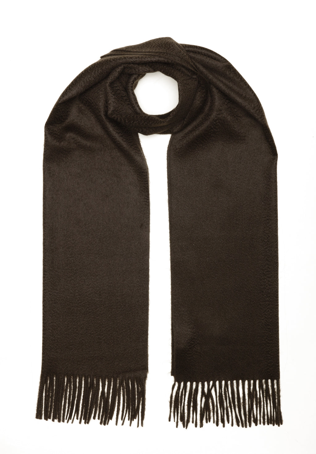 Echarpe à franges new milene Marron Saison 1865 - Femme