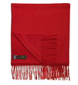 Écharpe 100% Cachemire - Rouge