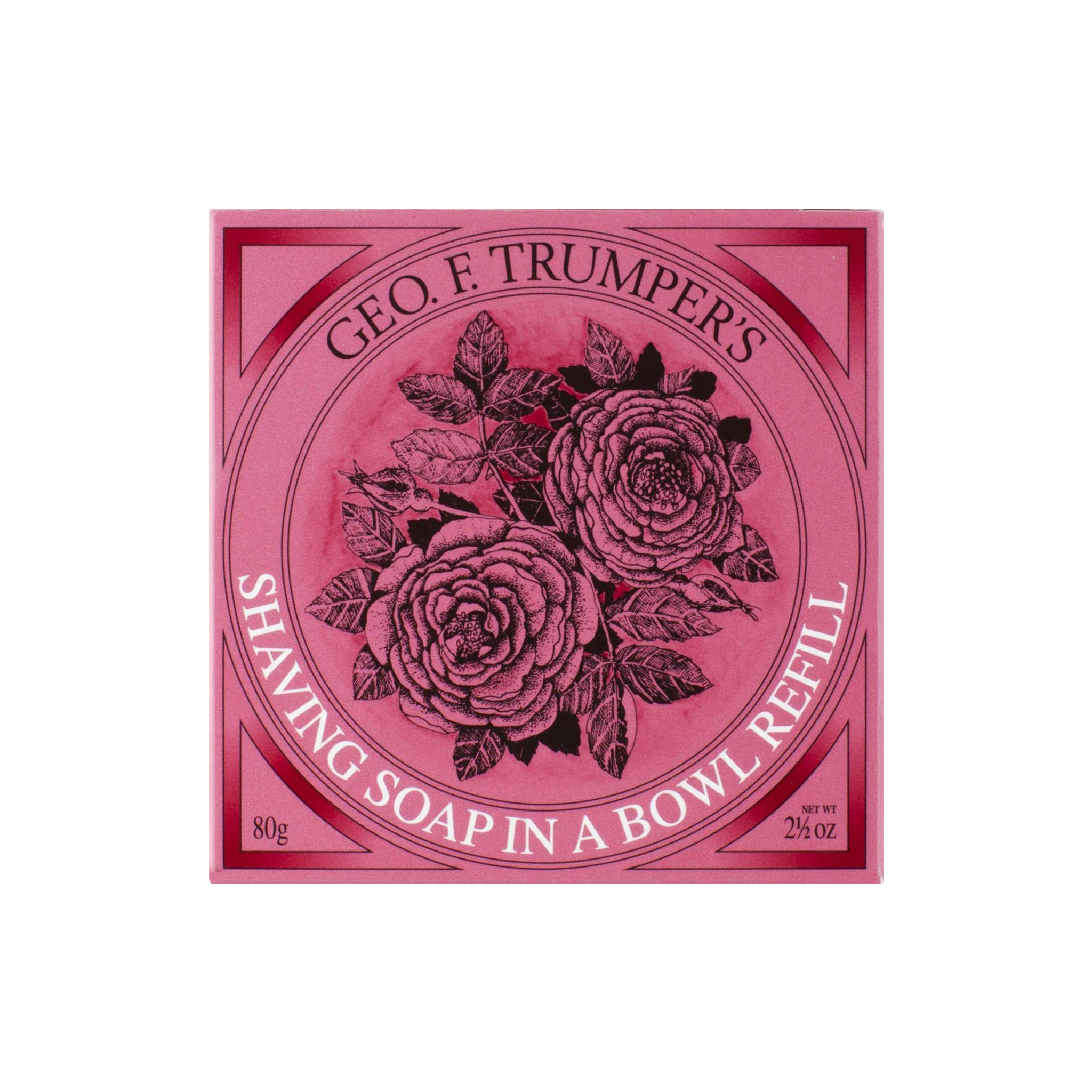 Rose Shaving Soap - Refill 80g