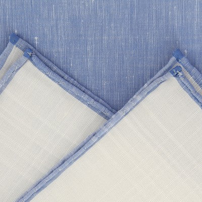 Weiß & Denim - Leinen & Baumwolle