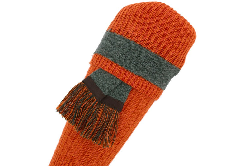 Orange & Green - Wool
