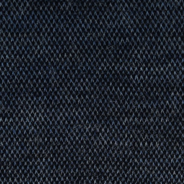 Navy Blue & Denim Blue - Birdseye - Wool