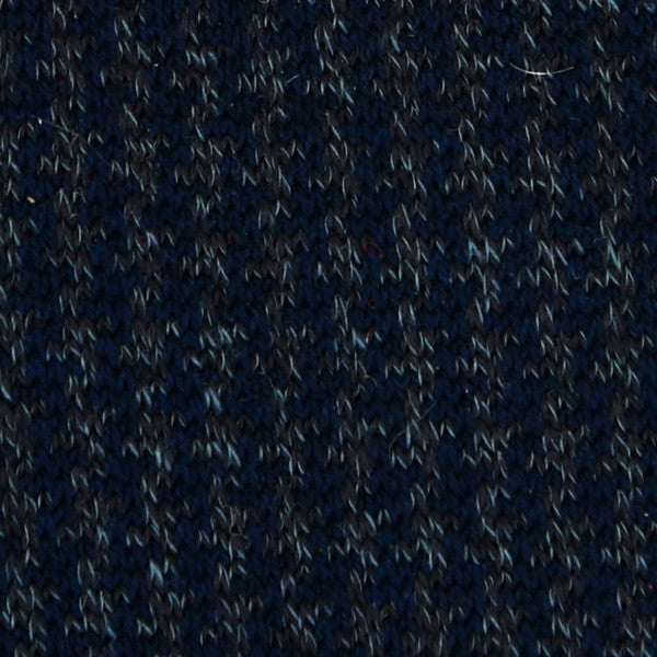 Grey & Navy Blue - Houndstooth - Super-Durable Cotton Lisle