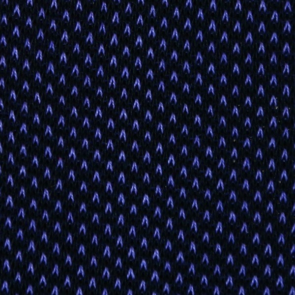 Navy Blue & Violet - Birdseye - Cotton Lisle
