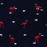 Red flamingos