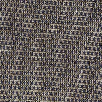 Taupe & Blue - Birdseye - Wool & Cotton Lisle