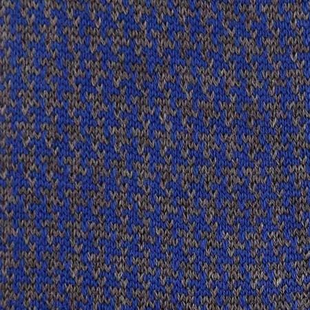 Royal Blue & Taupe - Houndstooth - Wool