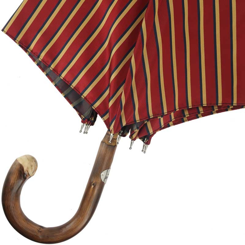 Red & Yellow - Striped - Umbrella 