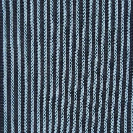 Ink & Sky Blue - Deckchair stripes - Cotton Lisle