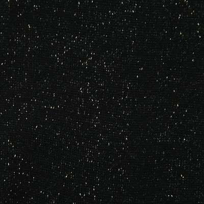 Schwarz Lurex Gold - Baumwolle