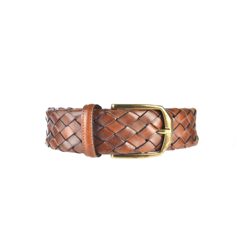 Light Brown - Braided Leather