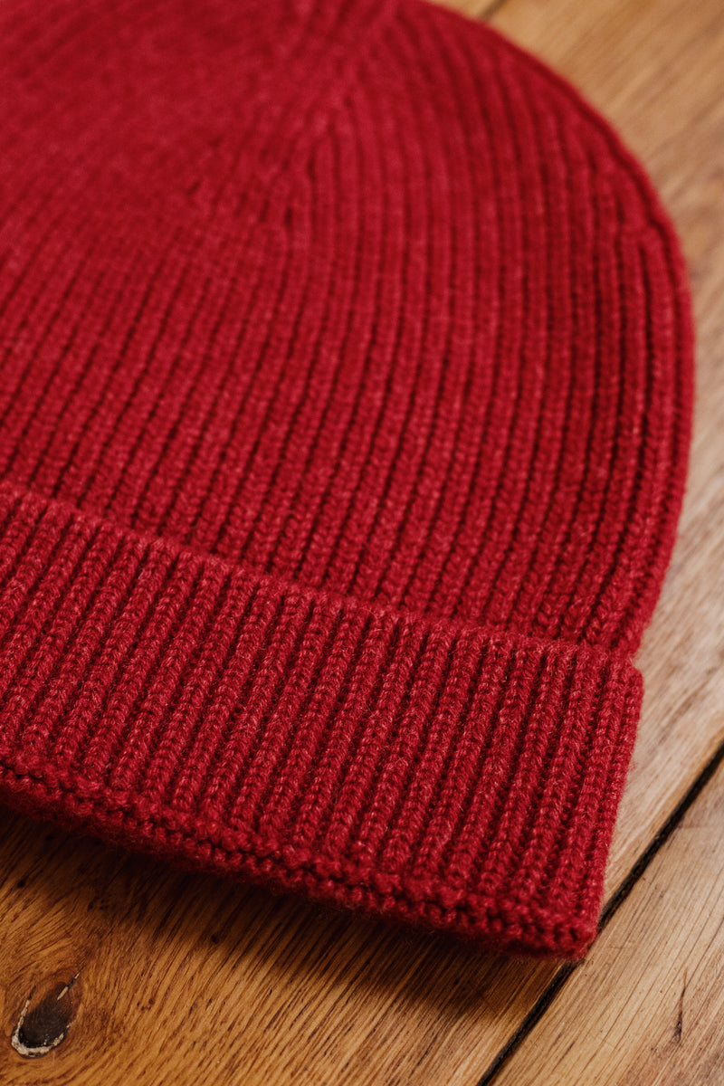 Rusty Red - Hat - 100% Cashmere