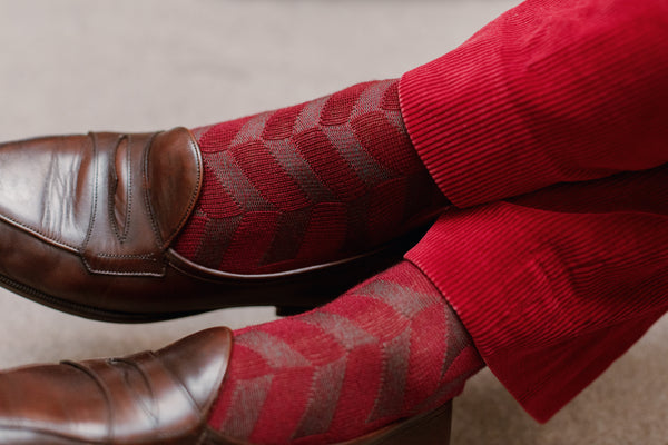 Chaussettes hautes beiges pour homme - 90% Laine - Bresciani – Mes  Chaussettes Rouges
