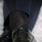 Navy Blue - Cotton Lisle