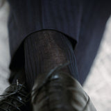 Navy Blue - Cotton Lisle