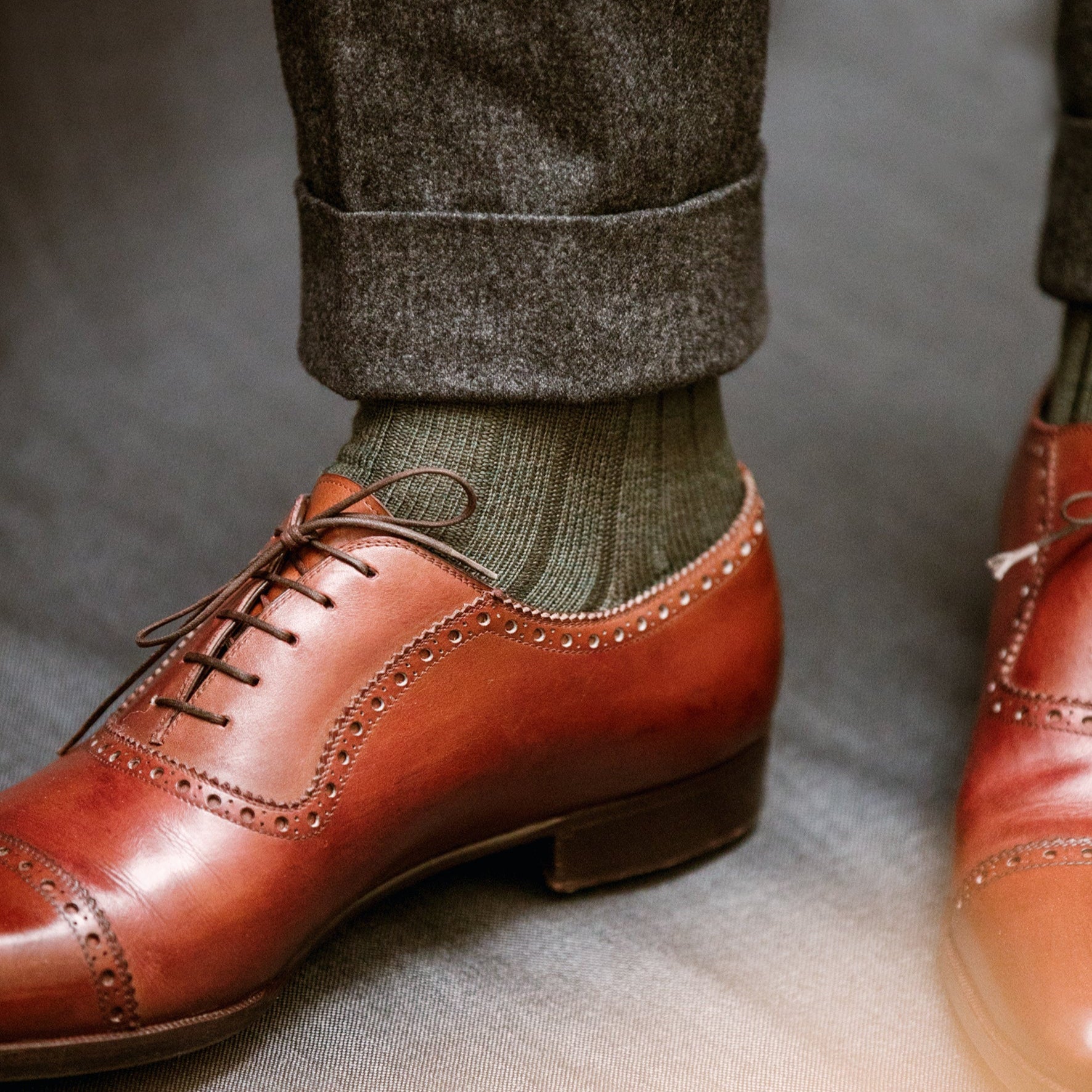 Loden Green - Wool