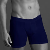 Blue - Boxer briefs - Cotton