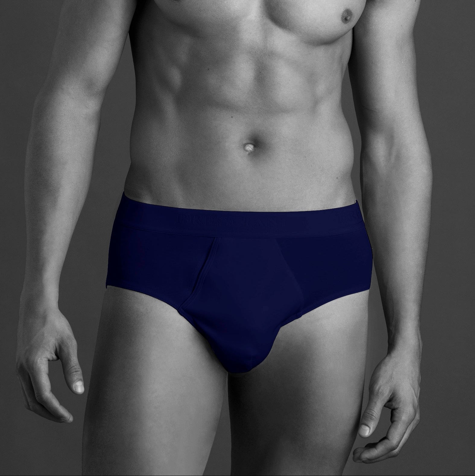 Slip - Azul - Algodón - Bresciani