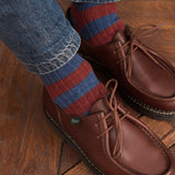 Rojo y azul - Hiedra - Algodón