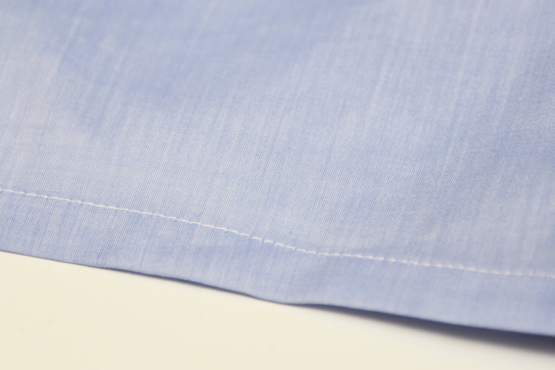 Unterhose hellblau & weiß mit Ringelstreifen - Baumwolle