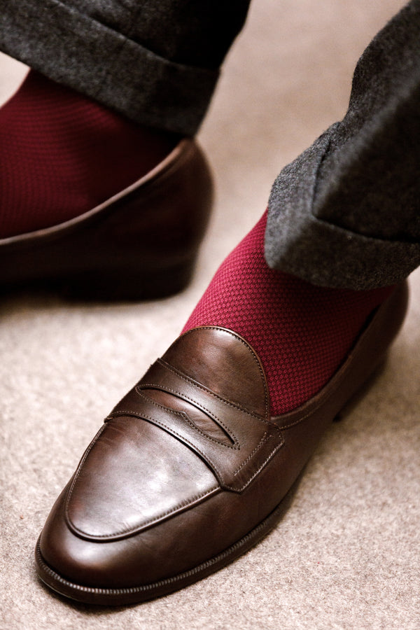 Burgundy - Compression Socks