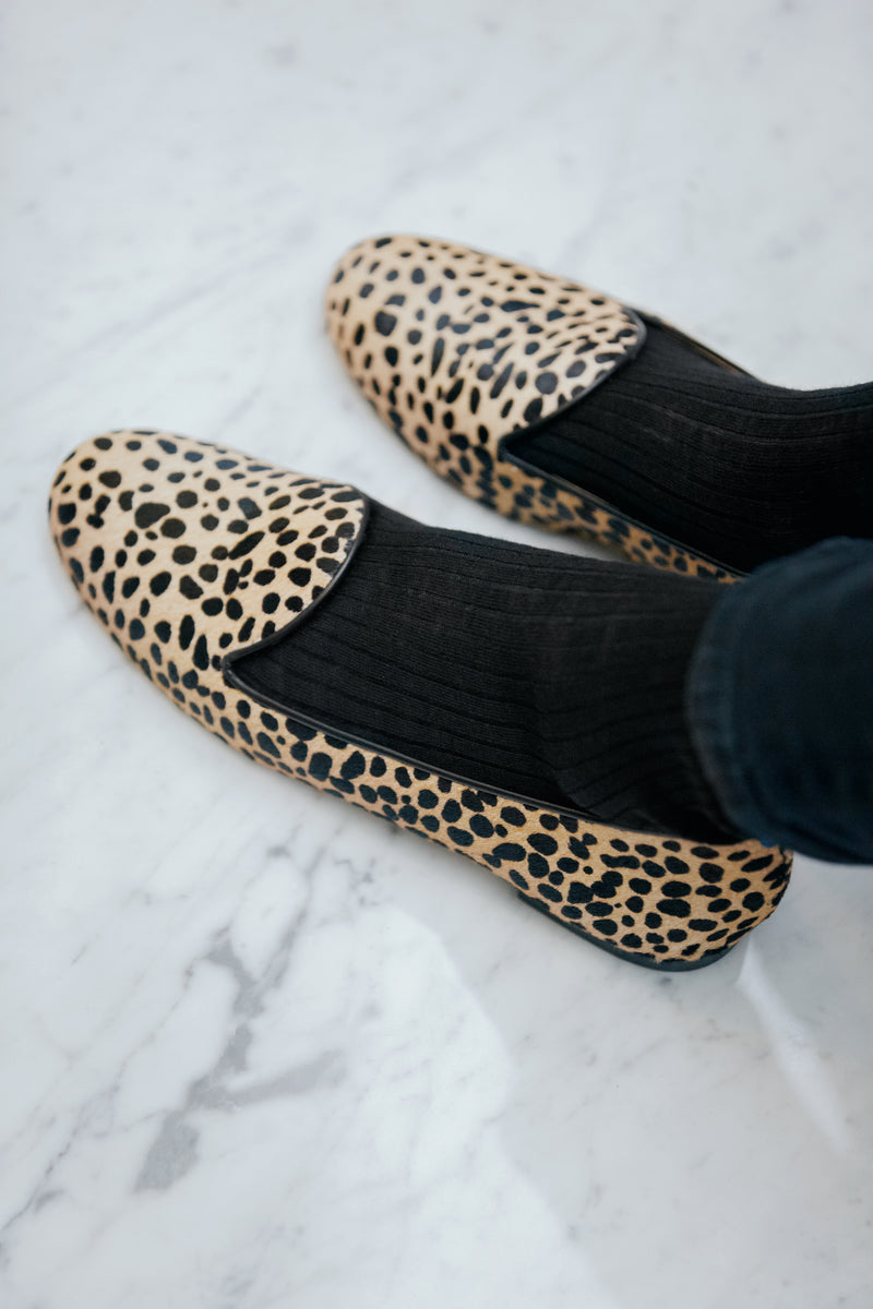Black knee-high socks - 80% Merino wool - Gammarelli – Mes