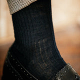 Navy Blue - Merino Weel